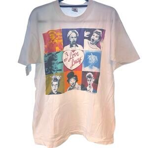 Vintage 90s I Love Lucy Lucille Ball 1992 Single Stitch Shirt Adult Large